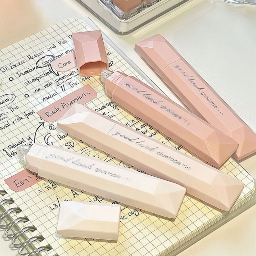 Glue Stick Pack - 4PCS ใหม่สี Dot กาวเทปขนาดใหญ่ความจุ Erasable Rolling