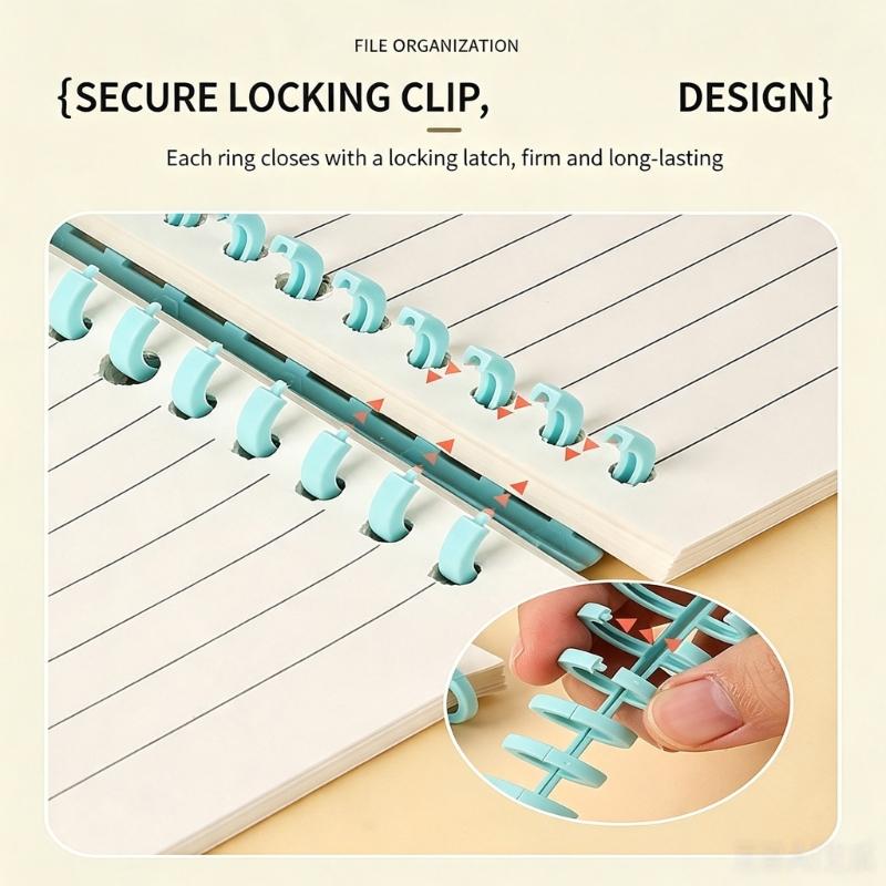 Binding Comb Plastic - สันแฟ้มสันแฟ้ม 31BA 30 รู 12 มม.