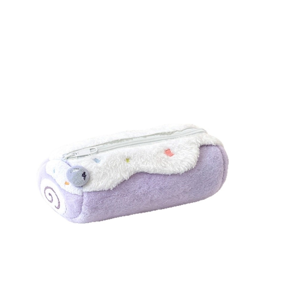 Pen Pouch Roll - กระเป๋าดินสอทรงสวิสโรล ทนทาน ปักลายดาว ความจุขนาดใหญ่ กระเป๋าใส่ปากกาขนนุ่ม อุปกรณ์การเรียน