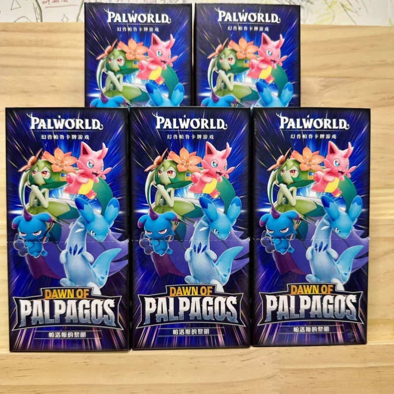 Cardstock Paper Pack - มีสินค้าในสต็อก การ์ดเกม Palworld ของแท้ ชุด Dawn