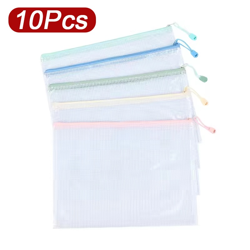 ถุงตาข่ายซิปใส่เอกสาร 5-30 ชิ้ - Office Stationery And Supply บทวิจารณ์และราคา