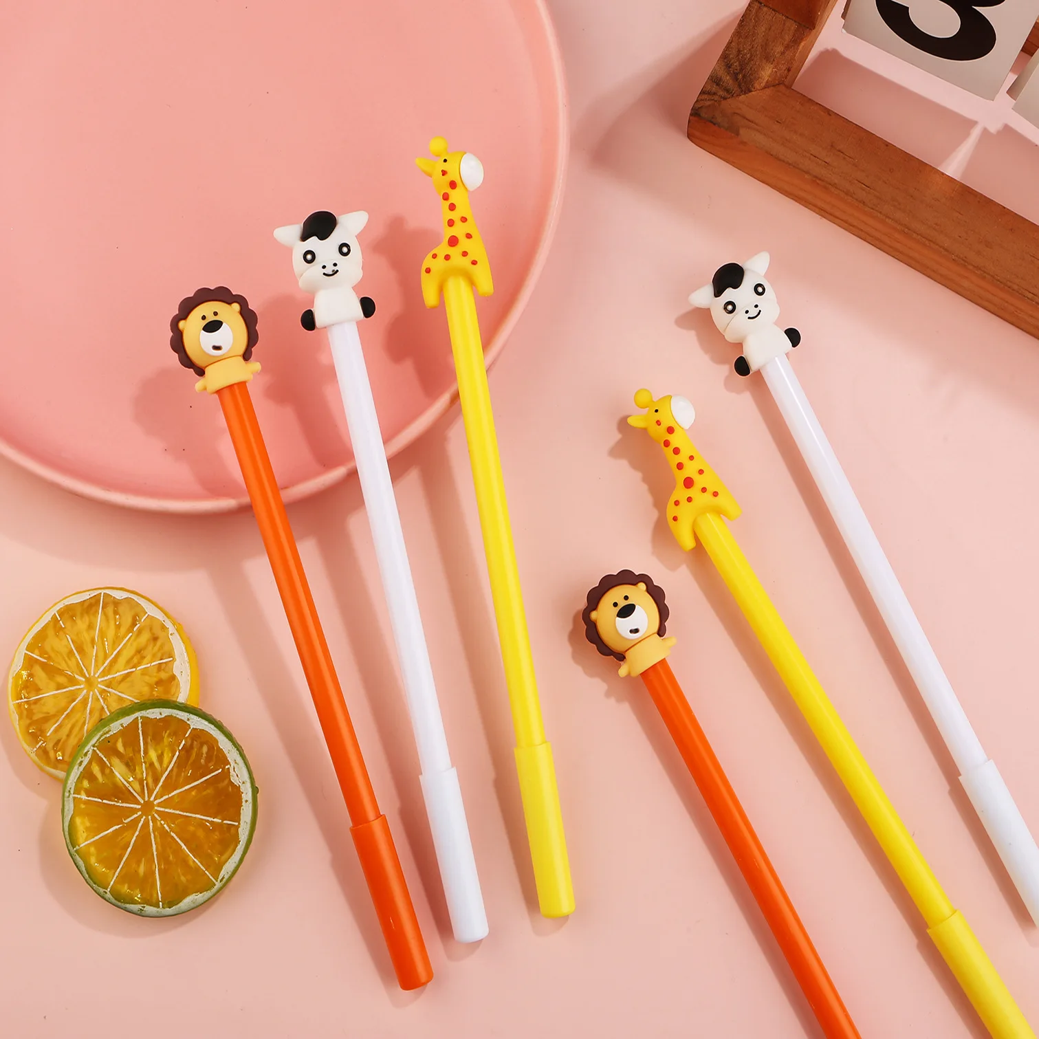10 ชิ้น/ล็อตน่ารักการ์ตูนสัตว์ - Lion Stationery & Office Supply(Kunshan)Co.Ltd บทวิจารณ์และราคา