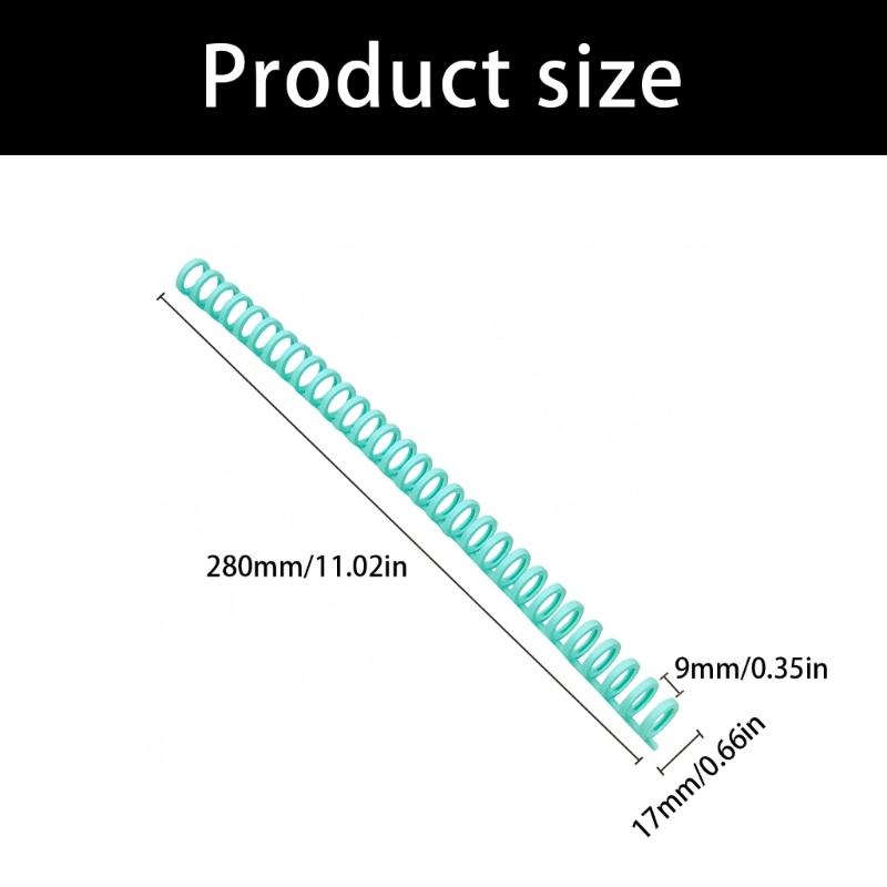 สันแฟ้มสันแฟ้ม 31BA 30 รู 12 ม - Binding Comb Plastic บทวิจารณ์และราคา