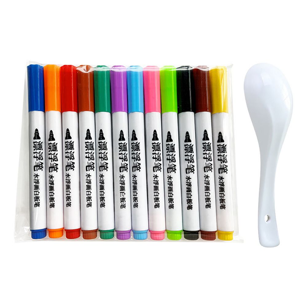 4/8/12 สีช้อนเซรามิคน้ําวาด Ma - Whiteboard Marker Set บทวิจารณ์และราคา
